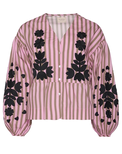 Sissel Edelbo - Rikke Top - Pink Stripes
